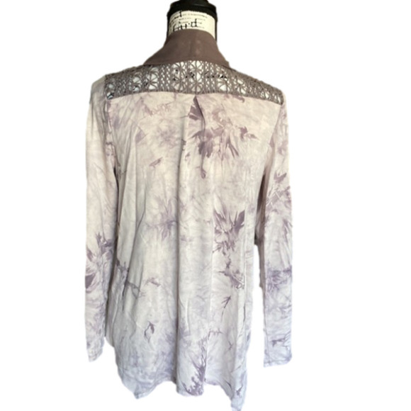 LOGO Lori Goldstein Open Front Cardigan Women's Size Medium - Picture 2 of 5